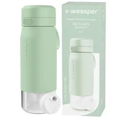 shumee Wessper steklenička s filtrom WES270-500-MT barva mete 500 ml