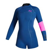 Mystic Obleka LUNAR 2-2 Longarm Shorty Backzip Women - 437 Summer Blue
