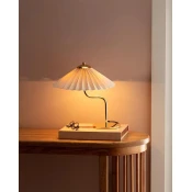 Opviq Stona lampa Miranda, Bež-zlatne boje