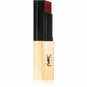 Yves Saint Laurent Rouge Pur Couture The Slim tanki matirajuci ruž za usne s kožnim efektom nijansa 5 Peculiar Pink 2,2 g