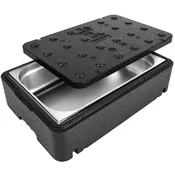 shumee Thermobox box termos termo posoda s pokrovom za živila zdravila 600x400x166mm 23L GN1/1 Arpack