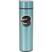 EXCELLENT Termoska KO-C80700890cerv nerjaveče jeklo s termometrom 0,5 l rdeče barve