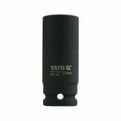YATO Nastavek 1/2 udarni šestkotni globok 23 mm CrMo