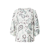 Fransa Bluza ARIANA svetlo zelena/bela