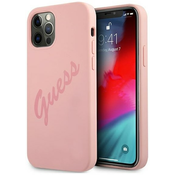 Guess GUHCP12LLSVSPI iPhone 12 Pro Max 6,7 pink hardcase Script Vintage (GUHCP12LLSVSPI)