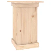 vidaXL vidaXL Stojalo za rože 40x40x60 cm trdna borovina, (20960518)