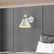 Opviq Zidna lampa Arco-15041, 19x26x32cm, IP20, Bela