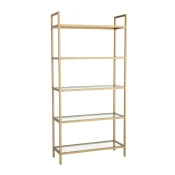 Hanah Home K101 Polica za knjige 80x165x30cm, Bež
