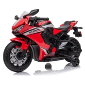 shumee Honda CBR 1000RR Baterijski motocikel 12V z lučko in zvokom, rdeč