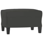 Vidaxl Stolček za noge temno siv 60x50x41 cm tkanina iz mikrovlaken