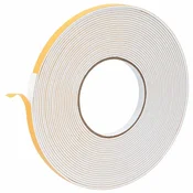 Vidaxl Samolepilni pena trak 10 szt. Bela 10mm x 10m CR pena