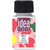 Maimeri Idea Stoffa Barva za tkanine Opaque White 60 ml 1 kos