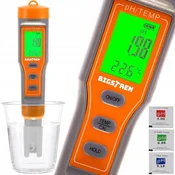 BIGSTREN PH tester kakovosti vode 4v1 LCD termometer ATC