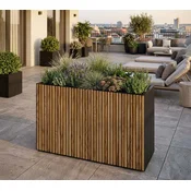 Metal flower pot Deco Divider XL