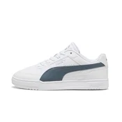 PUMA Caven III Sneakers Unisex, Shoes, White/Evening Blue/Silver, 37.5