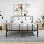 VIDAXL Nočna omarica 2 kosa sonoma hrast 40x35x47,5 cm inžen