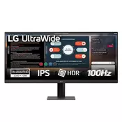 LG Monitor 29U511A-B, 29, IPS, UW-FHD, 100 Hz, Freesync, Crni