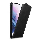 Cadorabo Cadorabo Ohišje, združljivo z Samsung Galaxy S21 PLUS v nočna črna - Zaščitni ovitek v obliki flipa z magnetnim zapiranjem, (20566003)