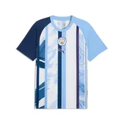 PUMA Manchester City Warmup Jersey Men, Sport, White/Blazing Blue, XS
