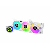 LIAN LI Komplet za tekočinsko hlajenje AIO Liquid Cooler GALAHAD II Trinity 360, ARGB, bel