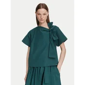 Weekend Max Mara Bluza Recente 2625166071 Temno zelena Regular Fit