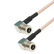 shumee Pigtail QMA vtič/QMA vtič KOTNI RG316 5m