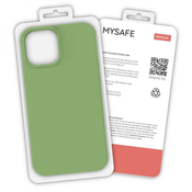 Silikonski ovitek MySafe za Apple iPhone XS Max - zelen KP26702
