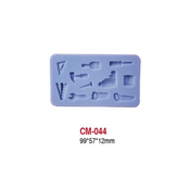 Hani International Kalup, Silikonski, 99x57x12mm, Plavi