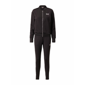 EA7 Emporio Armani Jogging komplet, crna / bijela