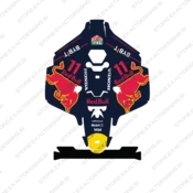 F1 Honda RB21 – Nalepka za Mammotion robotske kosilnice – Luba 2 AWD X