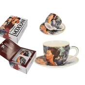 Carmani, skodelica in krožnik za espresso, A. Modigliani