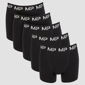 MP Mens Boxers (5 Pack) - Black - S