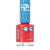 Rimmel Kind & Free lak za nohte 8 ml Odtenek 155 sunset soar