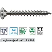 Vijak z vgr.gl. SPAX 6.0x80 CN, torx 30 inox A2