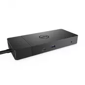 DELL WD19 Žicano USB 3.2 Gen 1 (3.1 Gen 1) Type-C Crno