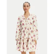 Liu Jo Vsakodnevna obleka WA5168 T3786 Écru Relaxed Fit