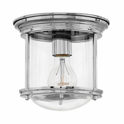 Quintiesse QN-HADRIAN-MINI-F-CM-CLEAR -Spoljašnje plafonsko svetlo HADRIAN 1xE27/60W/230V IP44