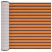 Vidaxl Zaslon za zasebnost na balkonu 200 x 700 cm Blago s PU prevleko