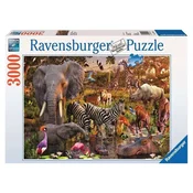 Ravensburger Puzzle Afriške živali 3000 kosov