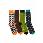 The Arctic Bay Nogavice GAEA EDITION Gift box 4 Pack Unisex mešane barve