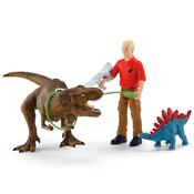 slomart playset schleich tyrannosaurus rex attack 41465 5 kosi