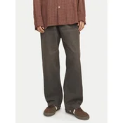Jack & Jones Jeans hlače Ron Original 12270068 Črna Baggy Fit