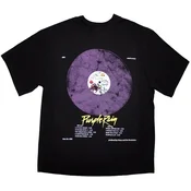 Prince Košulja Purple Rain Disc Unisex Black L