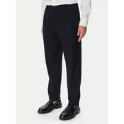 BOSS Chino hlače Chino-St1 50569658 Mornarsko modra Tapered Leg