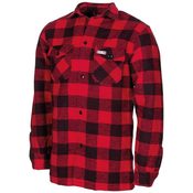 Fox Outdoor majica z motivom drvarja, rdeča in črna