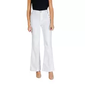 Liu Jo Jeans hlače UA6162 T456A Bela Flare Fit