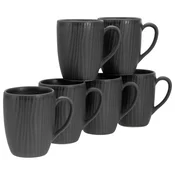 Creatable Set Skodelic Vesuvio Black, 6-Delni