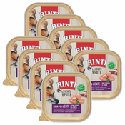 RINTI Leichte Beute piščanec in raca v posodici 9 x 300 g