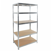 Linder Exclusiv Linder Exclusiv Kovinska polica 180x100x60 cm 5 polic, (21135567)