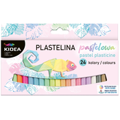 Plastelin Kidea - 24 boje, pastel